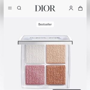Dior Backstage Glow Face Palette 01 Universal Highlighter and Blush